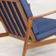 Chair by Stefan de Swarz-dzkie Fabryki Mebli, 1960 blue