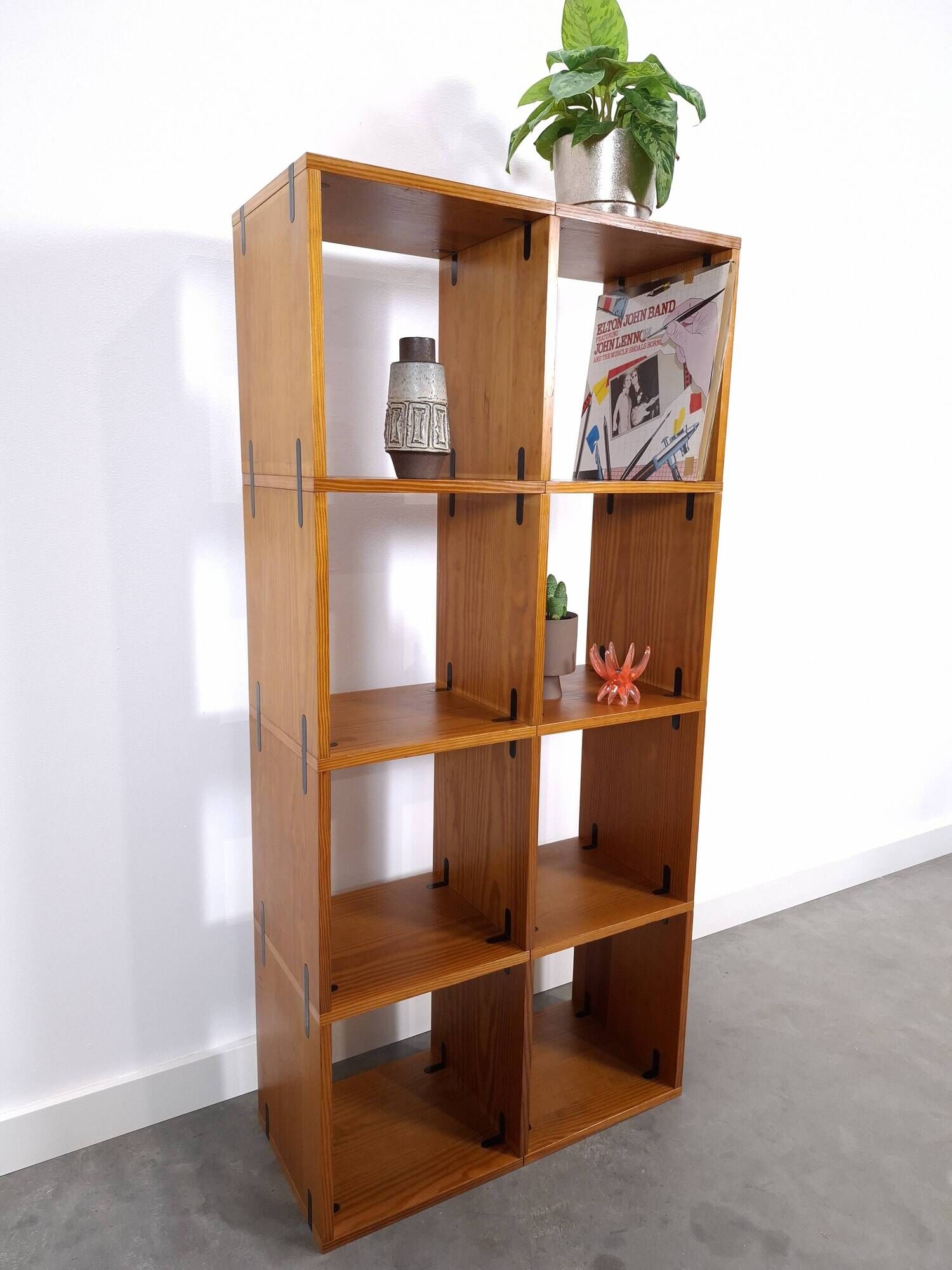 Vintage Danish Poul Cadovius Cubex modular shelving unit Cado 1960s