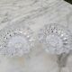 Paire de bougeoirs en cristal