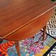 Drop-leaf table with extensions
