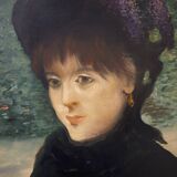 Oil painting after Edouard Manet "The Walk"
