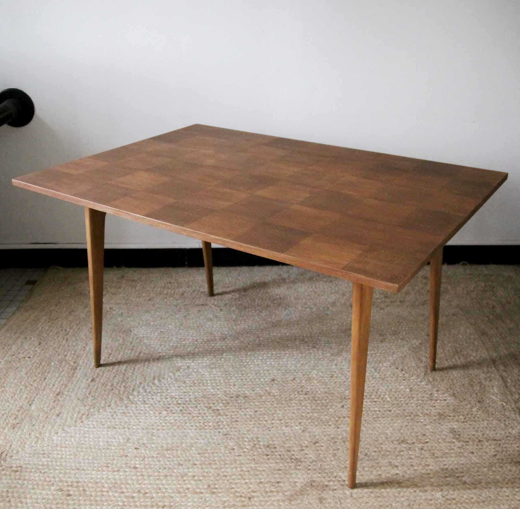 Vintage wooden dining table