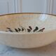 Salad bowl longchamp hand painted years 30-40