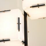 Stilux chandelier 60s Italy