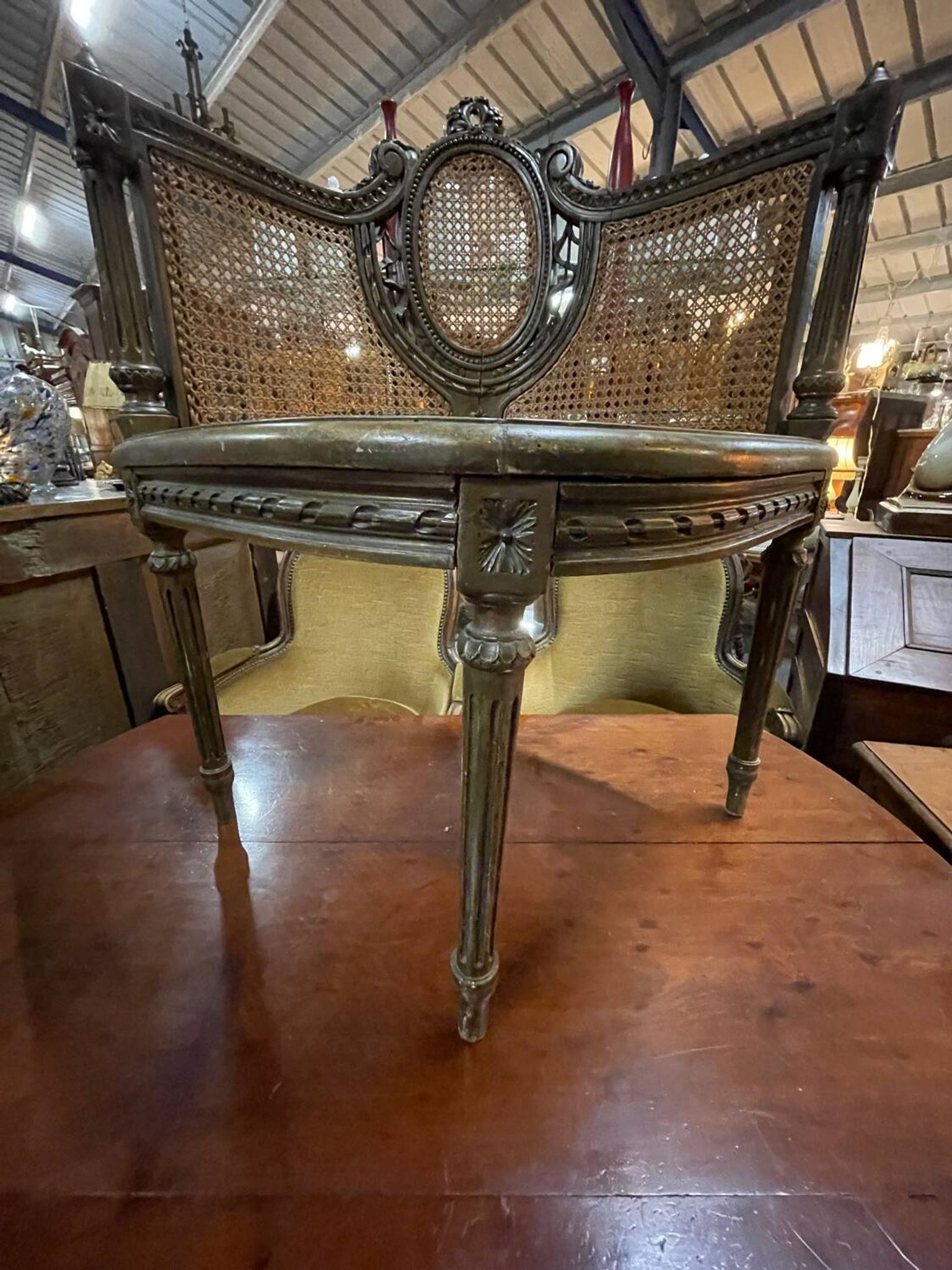 Louis XVI corner chair