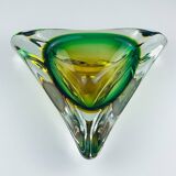 Sommerso glass ashtray from Arte Nuova, Murano, Italy, 1960s.