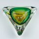 Sommerso glass ashtray from Arte Nuova, Murano, Italy, 1960s.