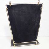 Wall-mounted barber mirror