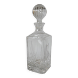 crystal whiskey decanter 1960 28 X 9.5 cm