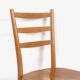 2 chaises de salle à manger, vers 1950