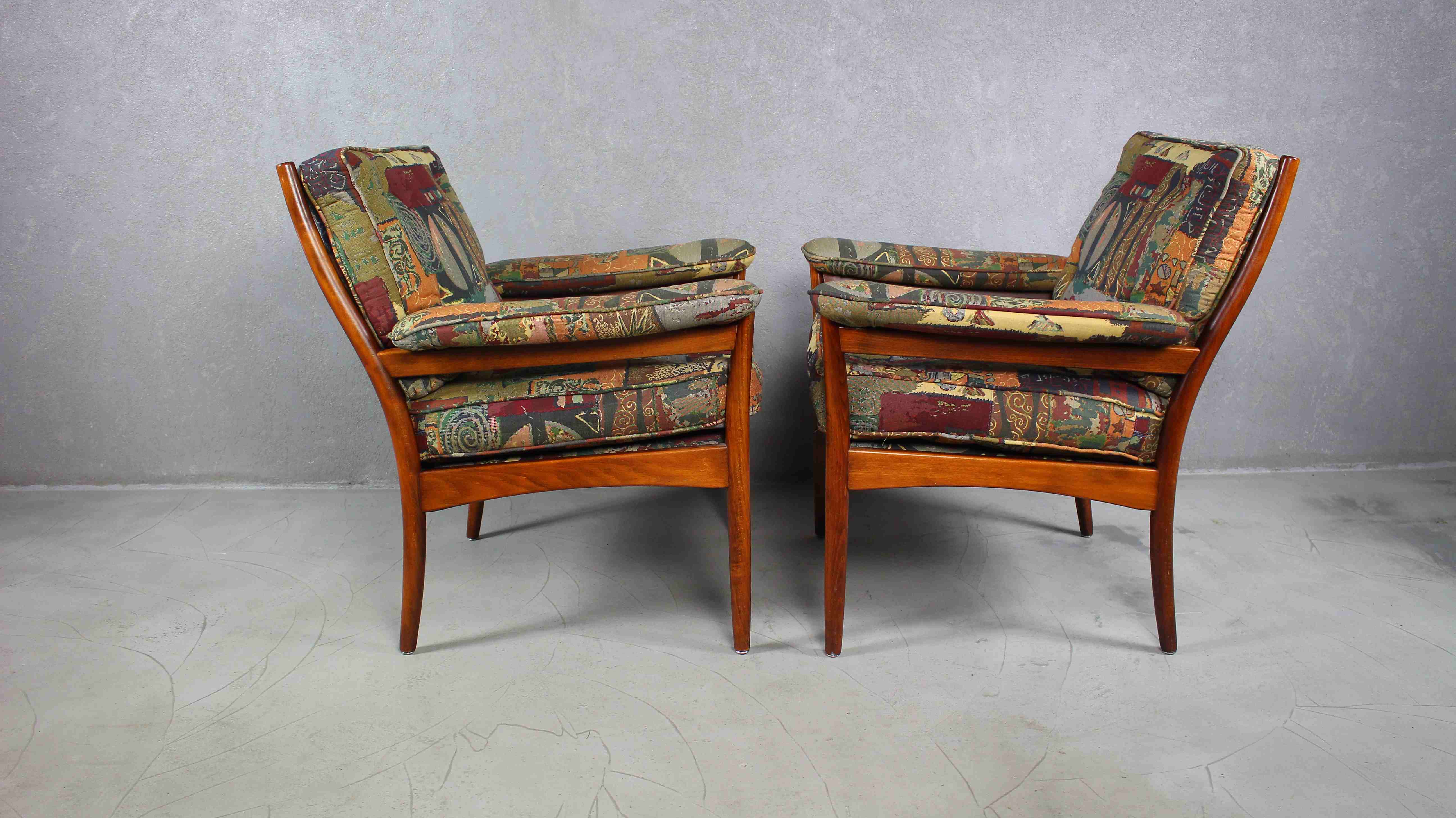 Mid Century Lounge Chair From Gote Mobler, Sweden 1970s