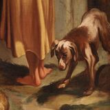 Great 18th century Italian painting, pastoral scene
