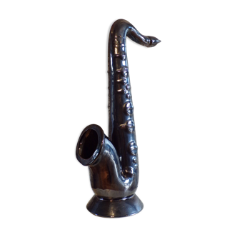 Ceramic sax lamp 1980