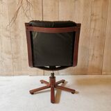 Leather armchair
