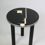 Decorative Side Table, Bauhaus Style, Comtemporary Design, Art Work