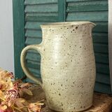 Pyrite stoneware pitcher