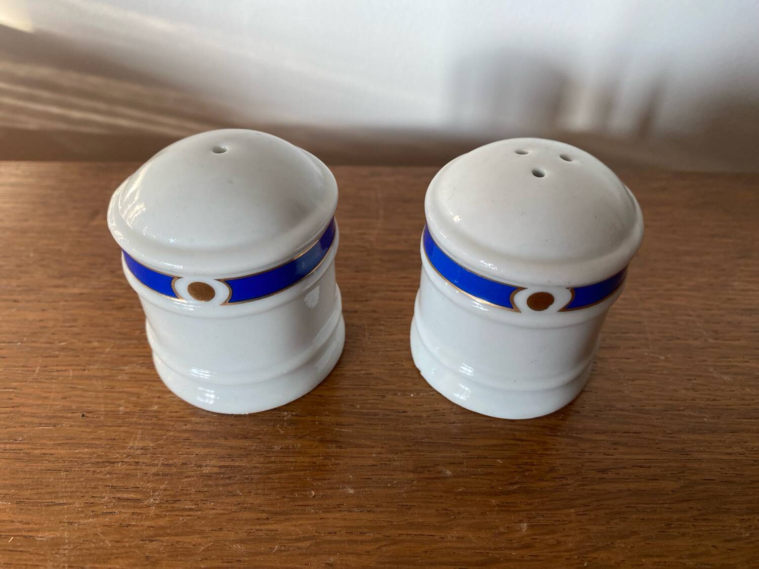 Salt & pepper shakers philippe deshoulieres ceramic made in france vintage