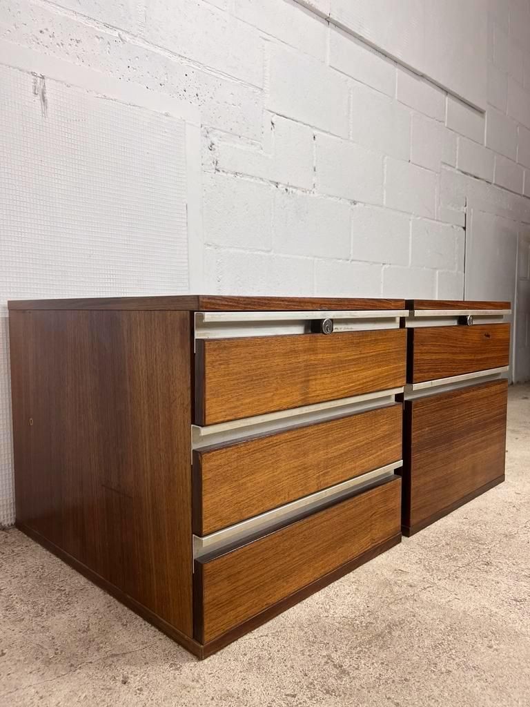 Set of 2 vintage archive drawers