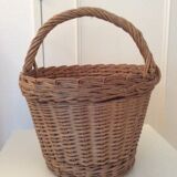 Panier ancien en osier