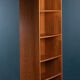 Retro Teak 1960s Danish Full Size Bookcase Shelves