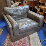 Fauteuil design en cuir