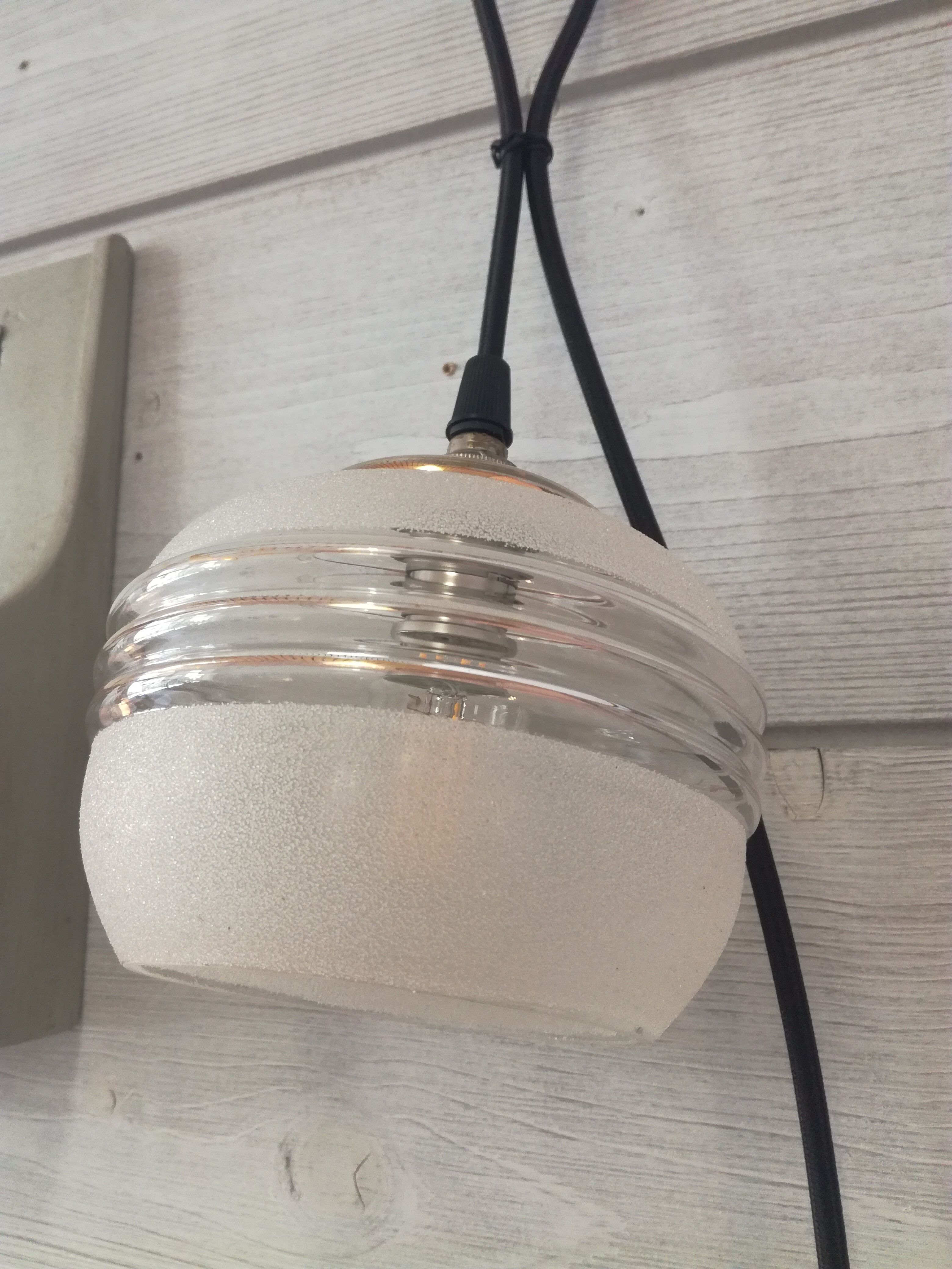 Baladeuse granite glass