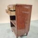 Art Deco Side Table in Walnut and Marble - 1930