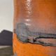 Raku vase / signed ceramic / handmade pottery
