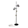 Adjustable double spotlight floor lamp "Stanislav Indra Chrome", Czechoslovakia