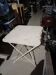 Table pliante en fer
