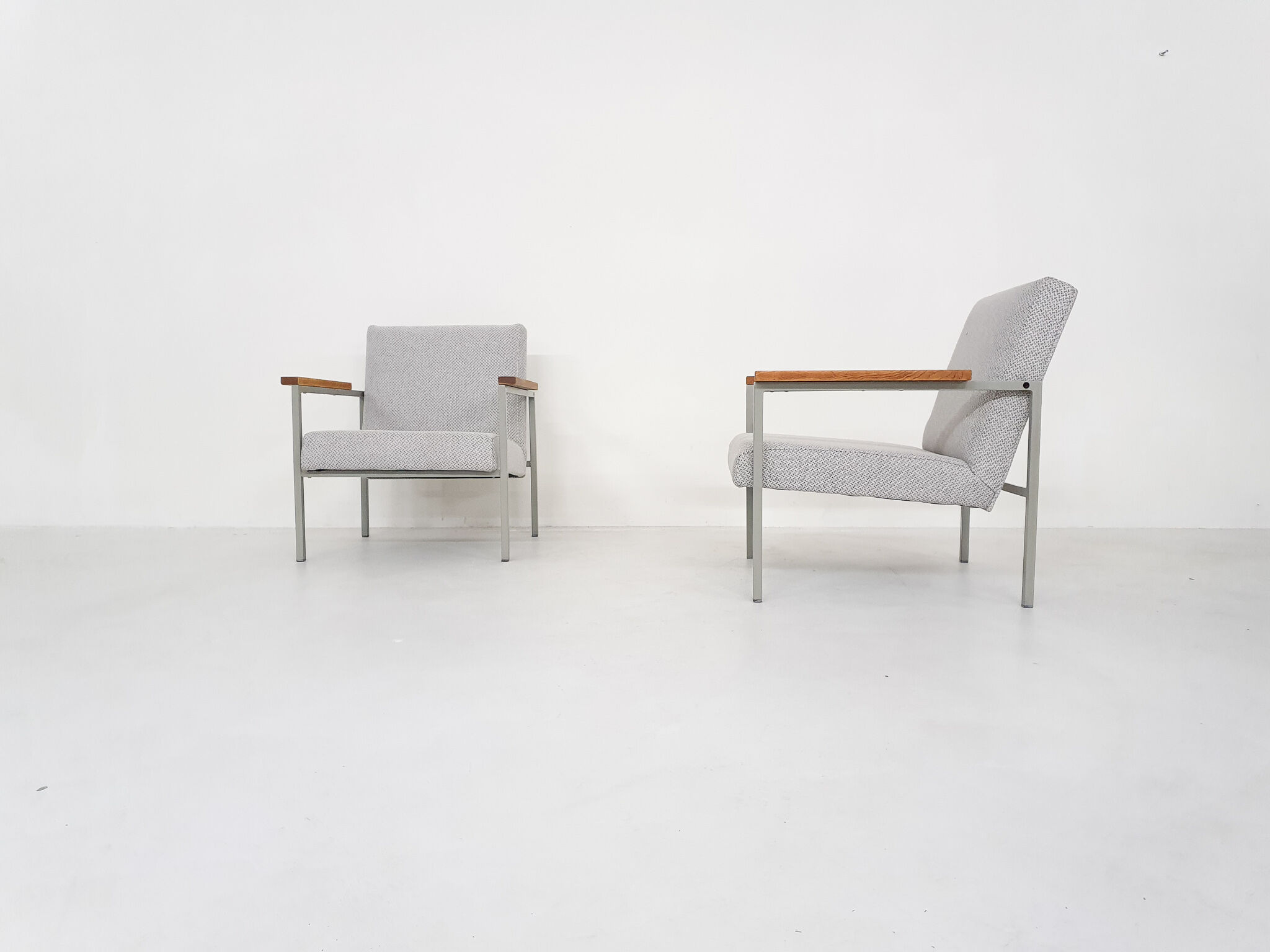 Paire de fauteuils hollandais, années 1960