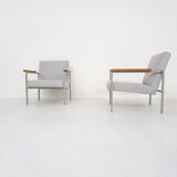 Paire de fauteuils hollandais, années 1960