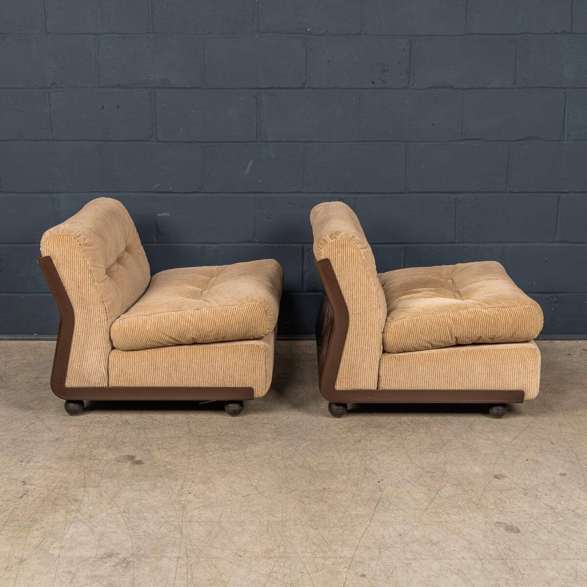 Italian "amanta" 4-piece modular sofa by mario bellini for b&b italia c1980
