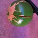 Portemanteau boules multicolores vintage