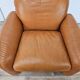 "Piumotto" leather armchair by Arrigo Arrigoni for Busnelli, 1970