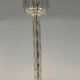 Venetian chandelier in colorless murano glass circa 1940