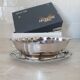 Guy Degrenne 18/10 stainless steel sauceboat, Régence collection