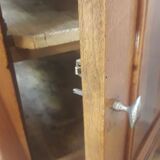 Low buffet in late 19th century walnut 3 doors including 1 side