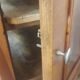 Low buffet in late 19th century walnut 3 doors including 1 side