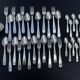 Cutlery set 37 pieces – Alfénide for Christofle América model - Luc Lanel