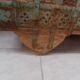 19th-century wooden wheel box