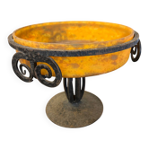 Coupe pâte de verre Lorrain