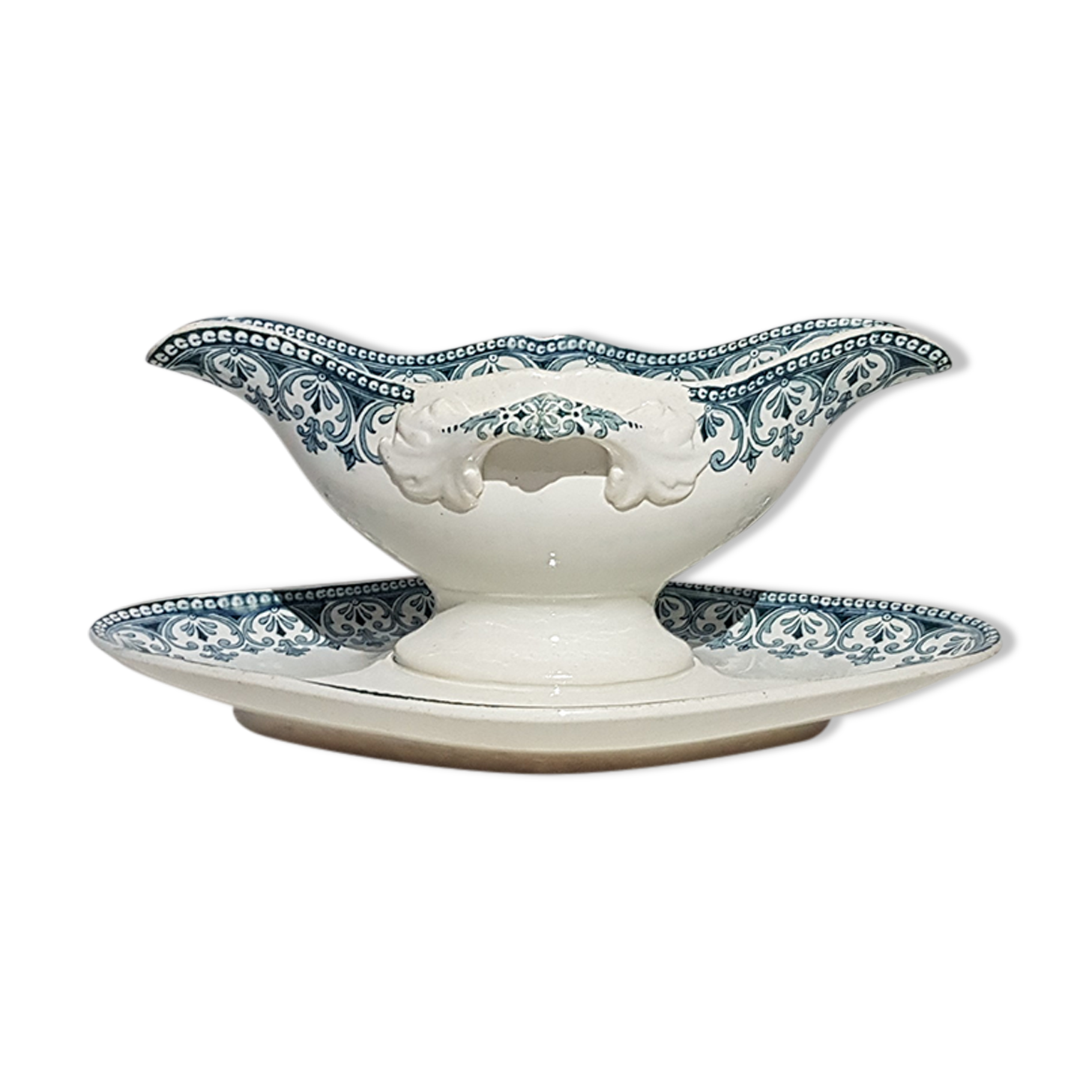 Badonviller earthenware sauce Turkish model, iron earth