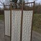Vintage four-panel screen