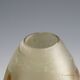 Glass vase 'A Scavo' by Gino Cenedese with autumn leaves