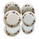 Assiettes fleurie Gien