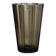 Elegant vase in thick smoked glass