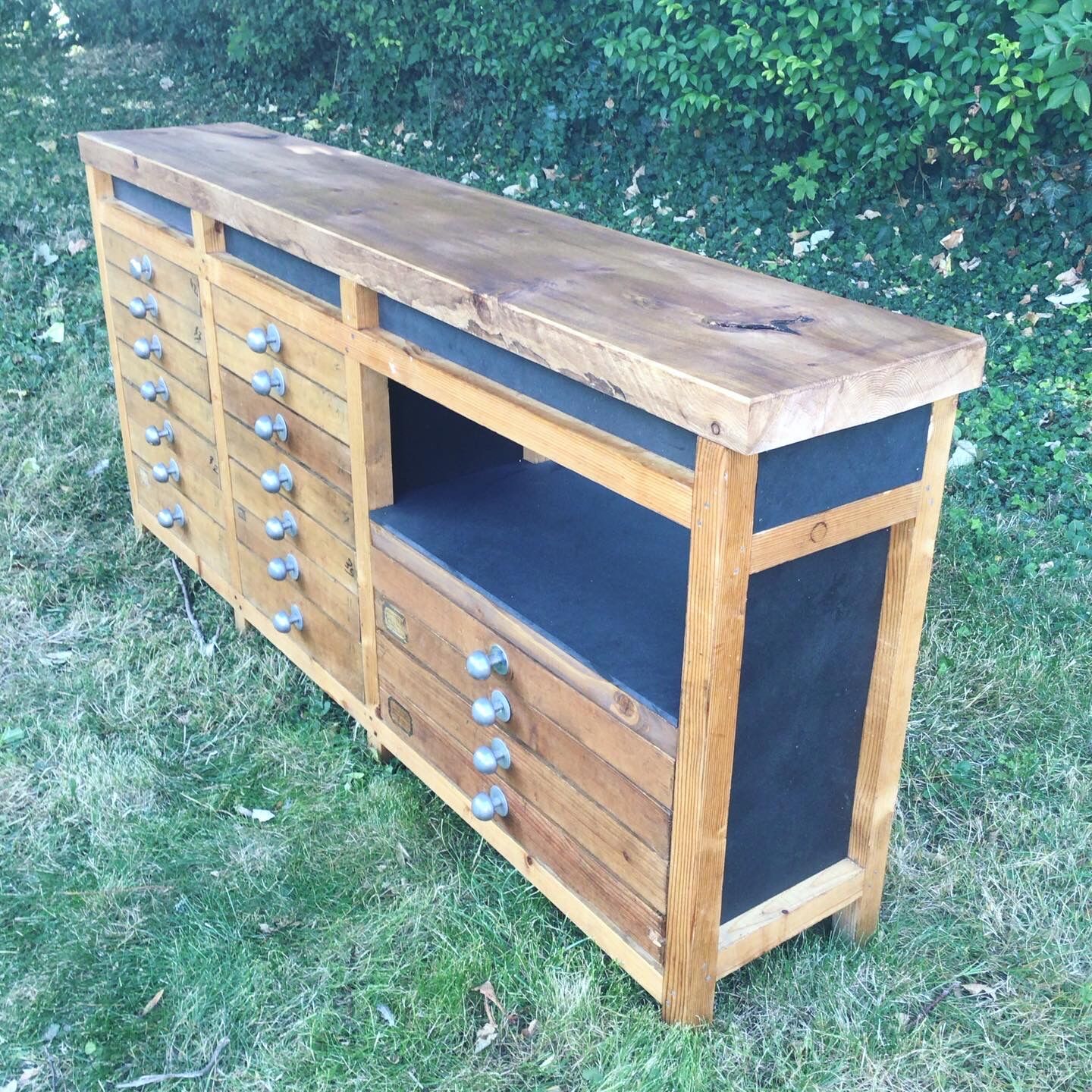 Haberdashery furniture in solid wood