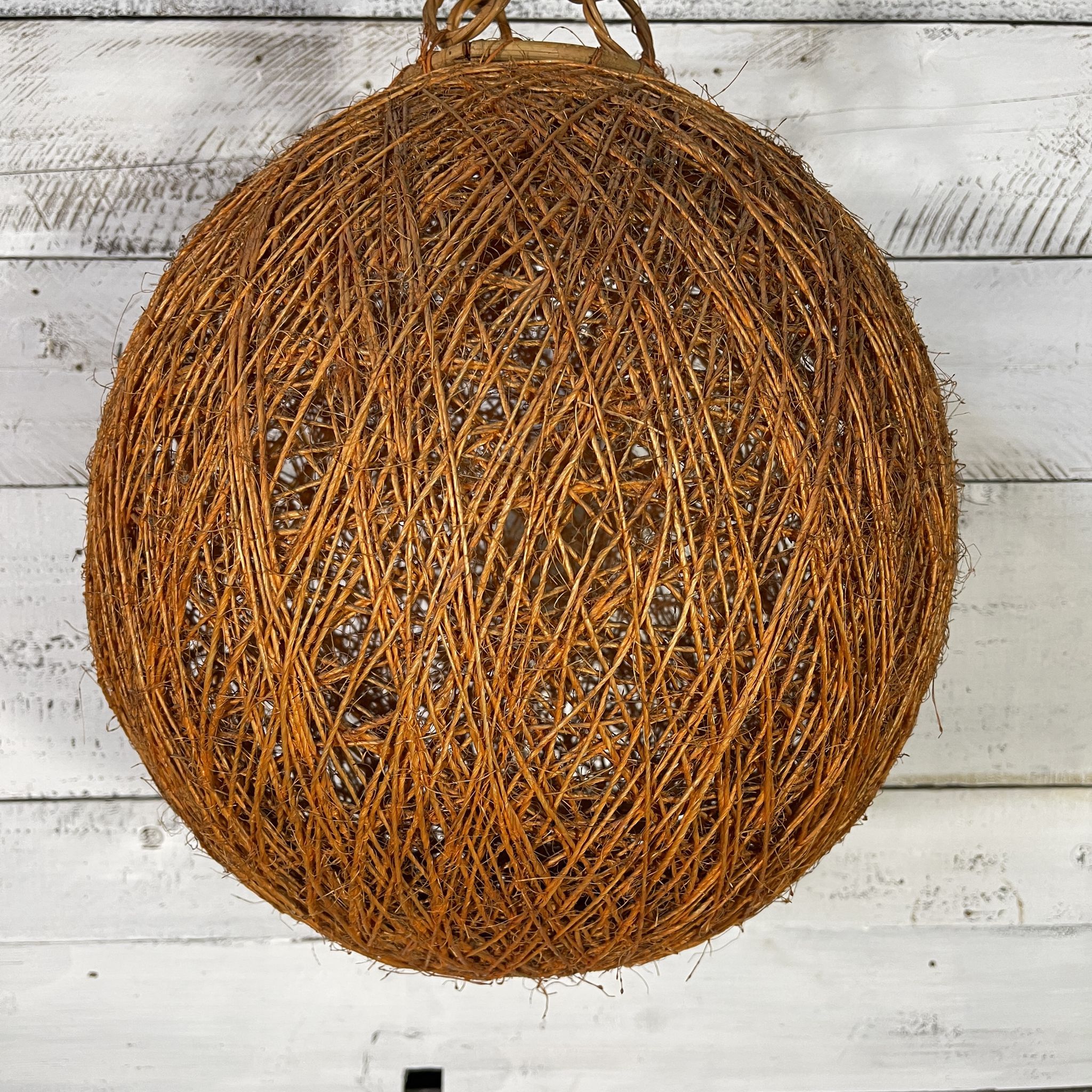 Suspension boule vintage