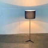 Blue tripod floor lamp from the mid-century German space age by Staff Leuchten, 1960s.